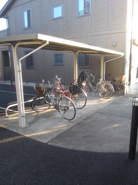 Other common areas. Covered parking lot equipped