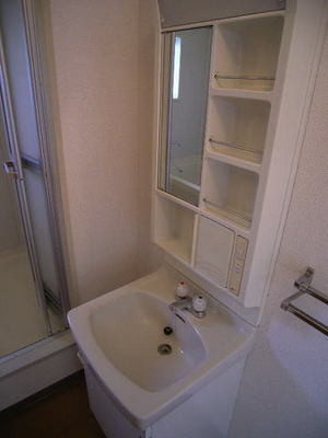 Washroom. Independence is a washbasin