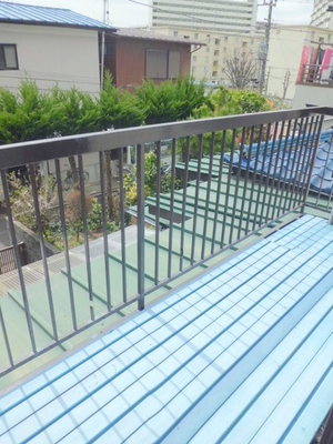 Balcony. South-facing balcony