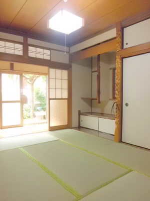 Living and room. A Japanese-style room Hiroen