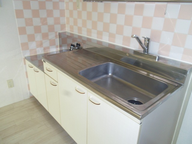 Kitchen. It is a popular gas stove corresponding kitchen (* ^^) v