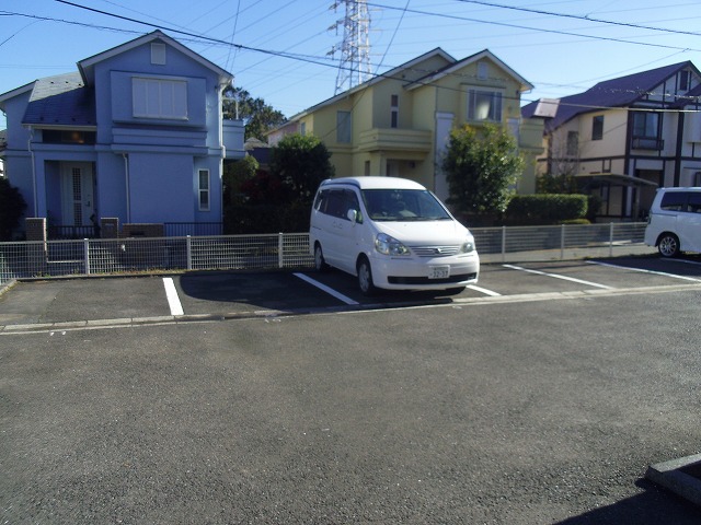 Parking lot. On-site parking