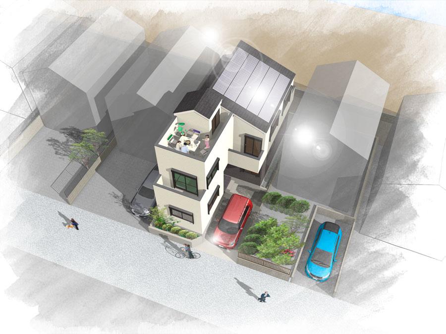 Rendering (appearance). ( Building) Rendering