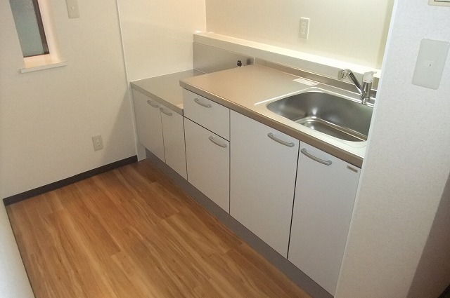 Kitchen. It is a popular gas stove corresponding kitchen (* ^^) v