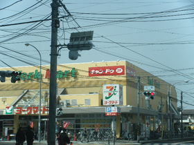 Supermarket. York Mart until the (super) 1261m