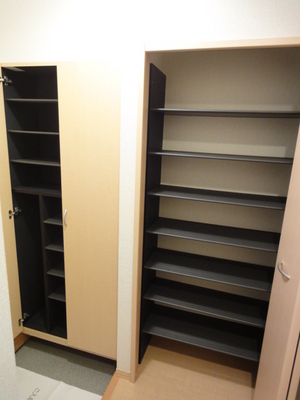 Entrance. Shoe box ・ Hallway storage