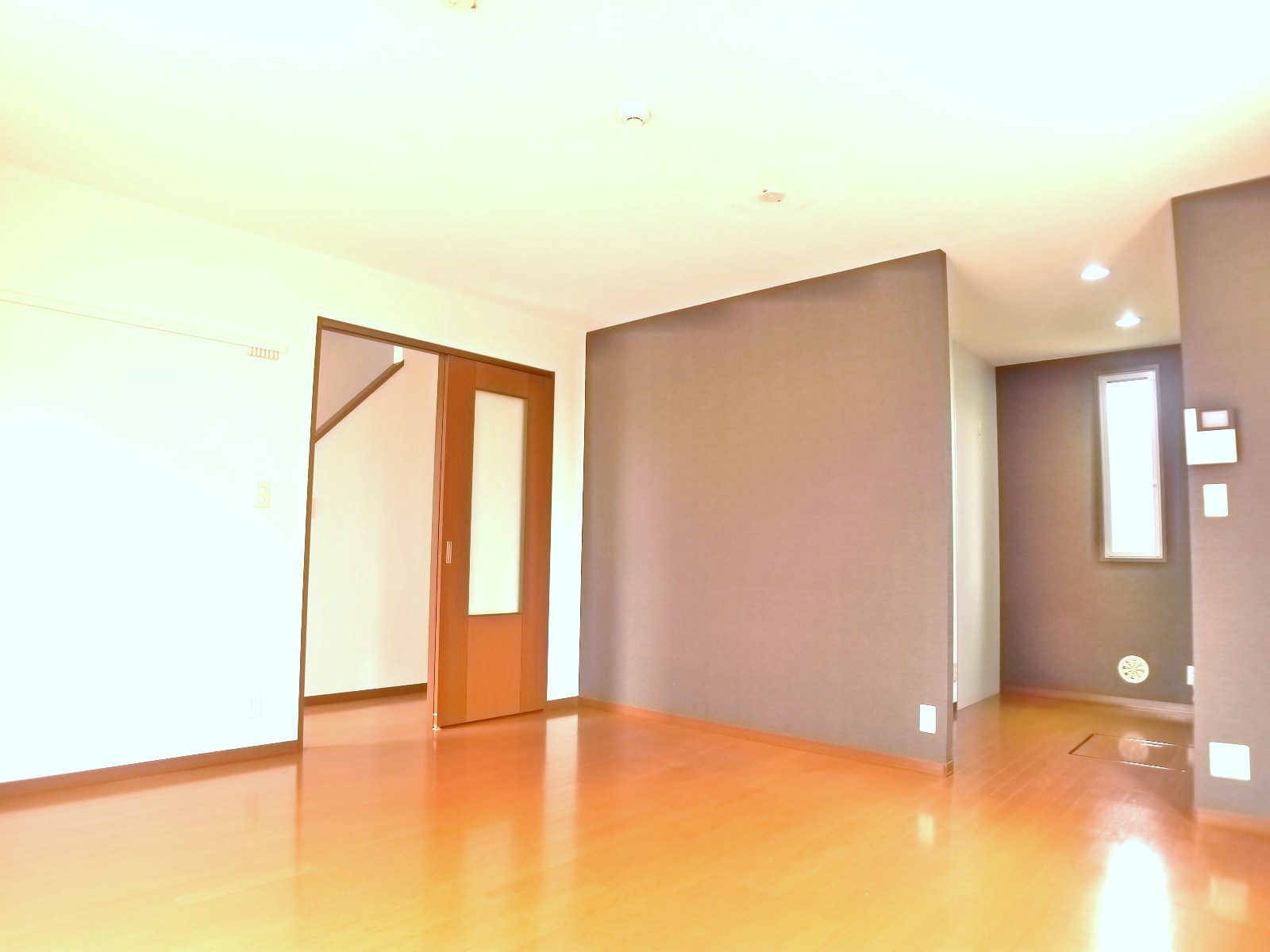 Living and room. Living-dining kitchen with air conditioning