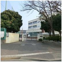 Junior high school. 689m until Nakata junior high school