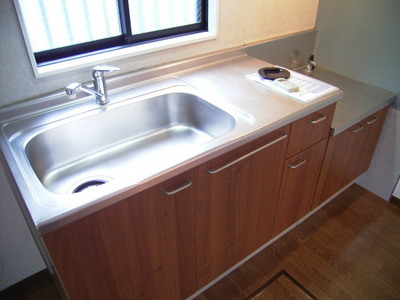 Kitchen. Gas stove can also be installed