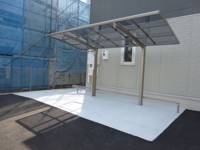 Other common areas. Covered parking lot