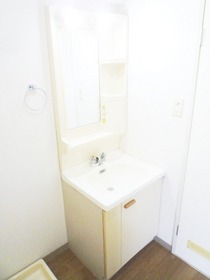 Washroom. Independent wash basin