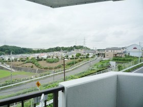 View. The view from the balcony