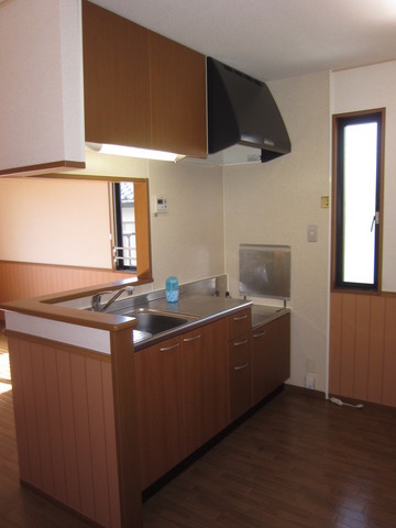 Kitchen. Stylish counter kitchen