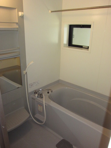 Bath. Bathroom with a window