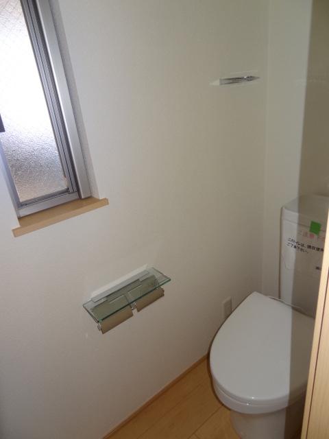 Toilet. Indoor shooting