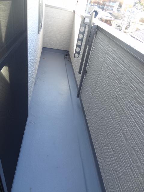 Balcony. Local shooting