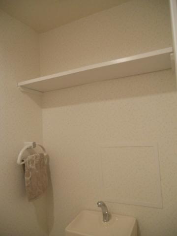 Toilet. Toilet top