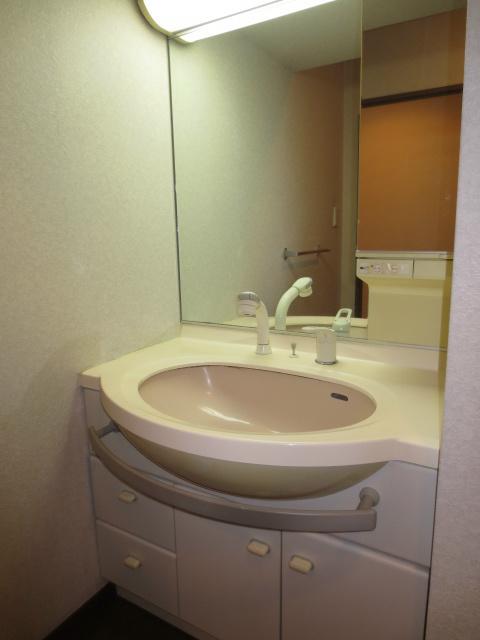 Entrance. Bathroom vanity