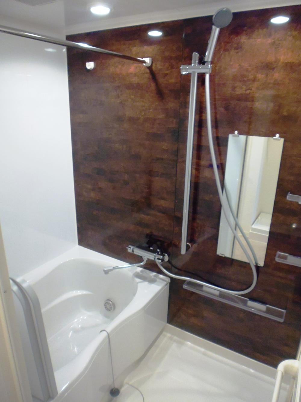 Bathroom. Warm bath unit bus