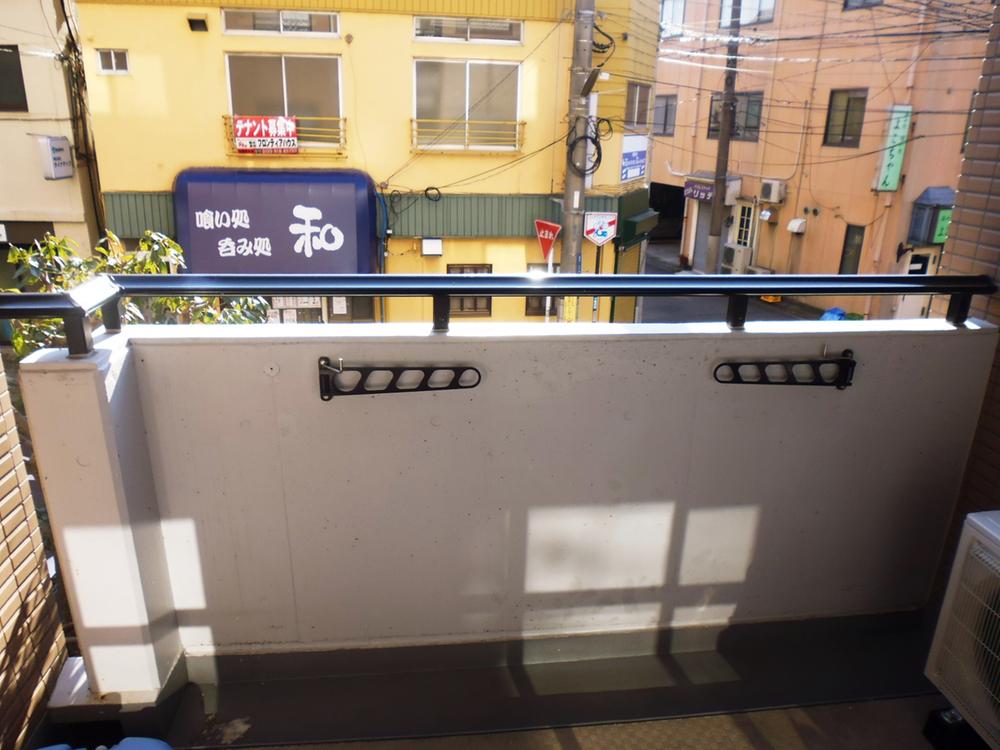Balcony. Local shooting
