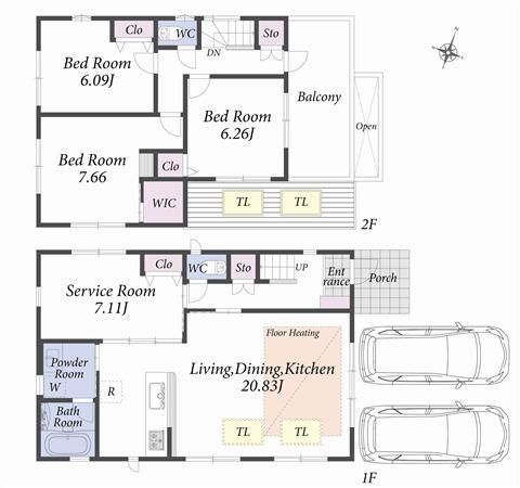 Floor plan. Floor plan B Building