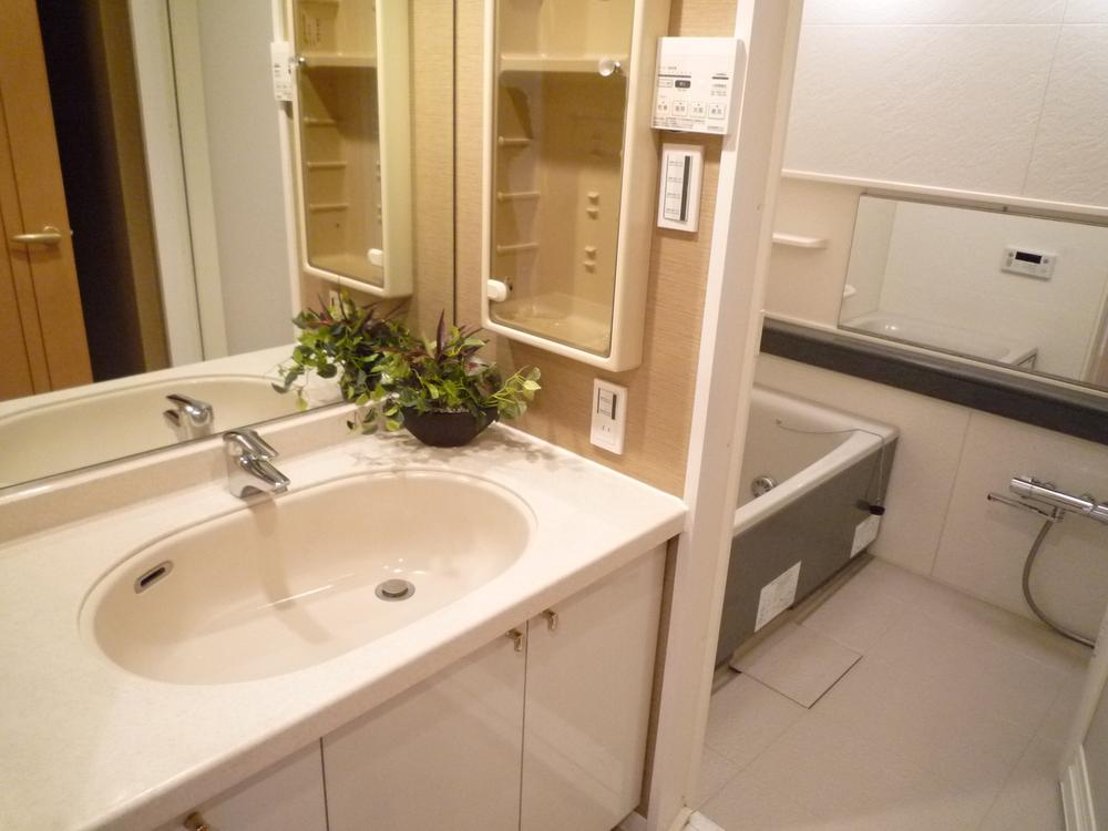 Wash basin, toilet