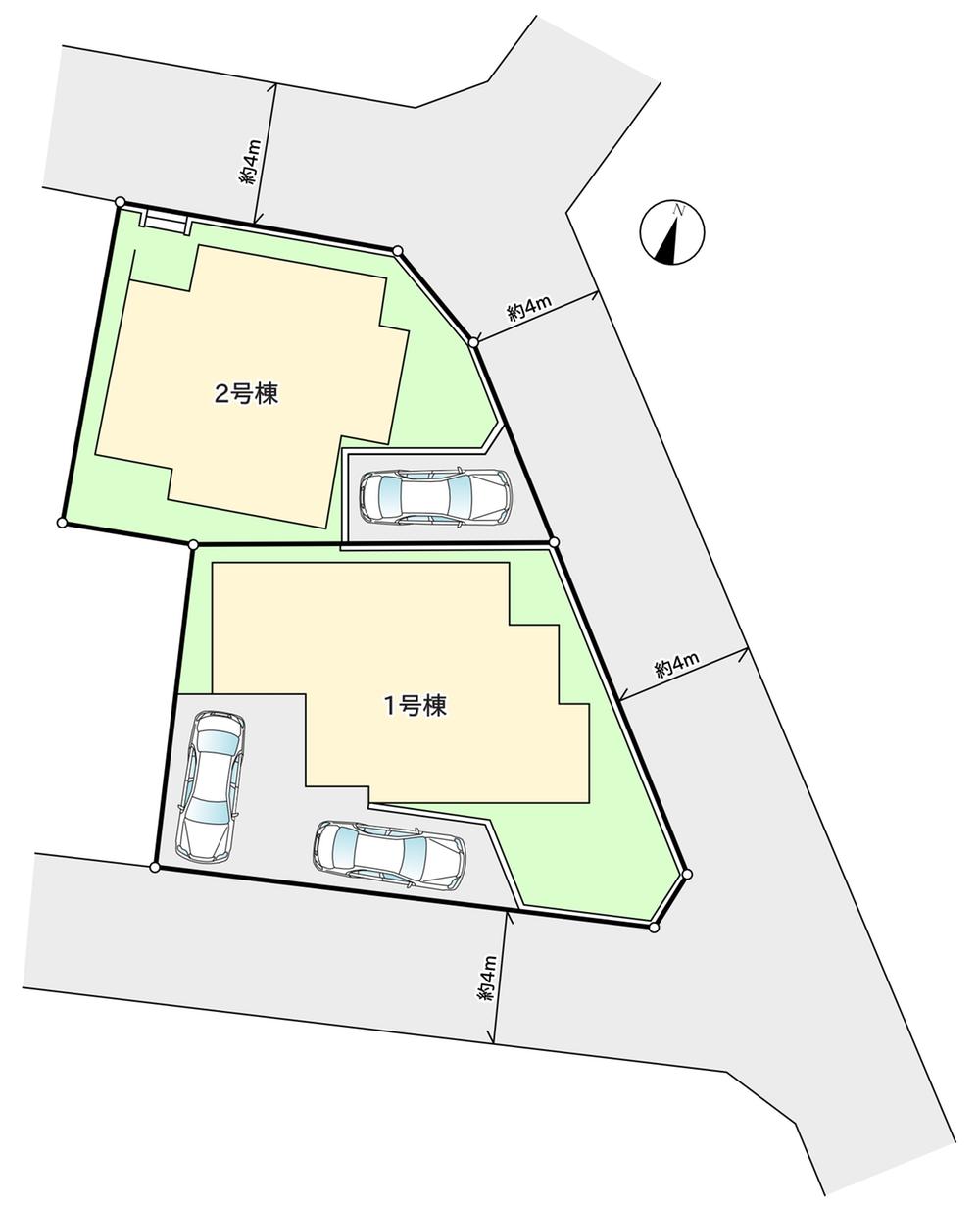The entire compartment Figure. 1 Building Two car space