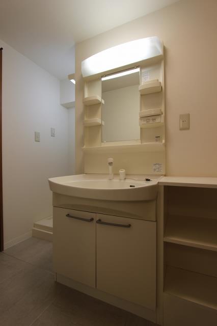 Wash basin, toilet. Indoor shooting