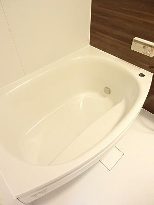 Bathroom. Wide bathtub