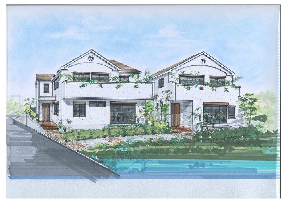 Rendering (appearance). (C, Appearance skilled in D Building) Rendering Design. Beautiful appearance of mortar and Joripaddo. 