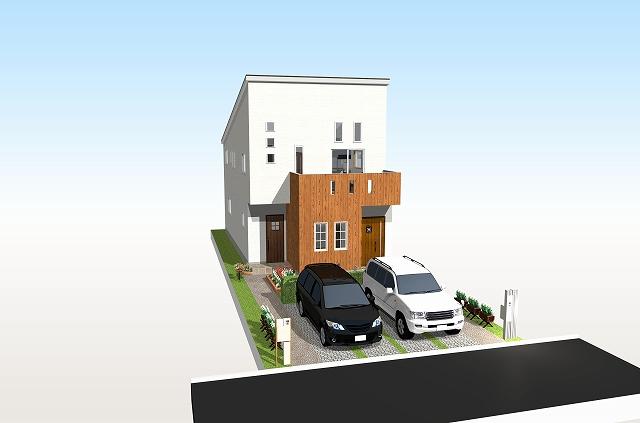 Building plan example (Perth ・ appearance). Reference building price 15.8 million yen Building area 95.77 sq m