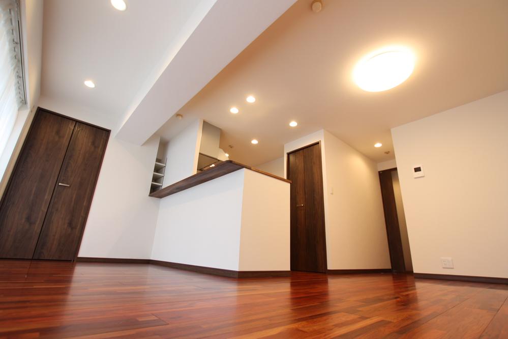 Living. Natural solid wood specification renovation Mansion