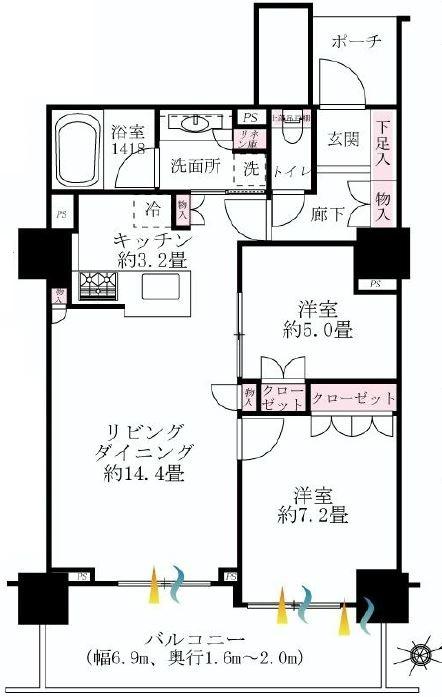 Kanagawa Prefecture, Kanagawa-ku, Yokohama-shi Hashimoto-cho, 2