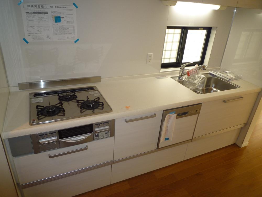 Kitchen. Kitchen with white cleanliness