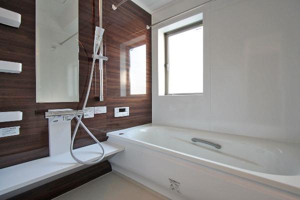 Bathroom. A building unit bus