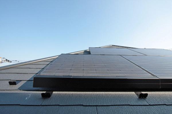 Other. Solar panels mounted on the AB building both