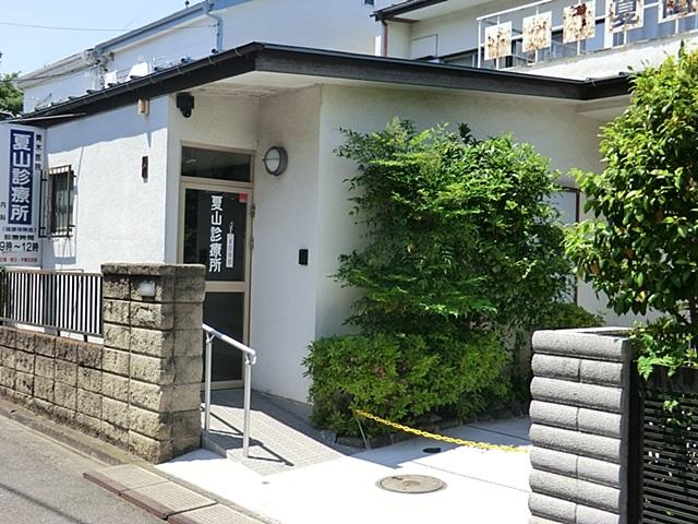 Hospital. Summer mountain 100m to clinic