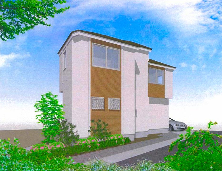 Building plan example (Perth ・ appearance). Reference Plan: 1 Building Rendering