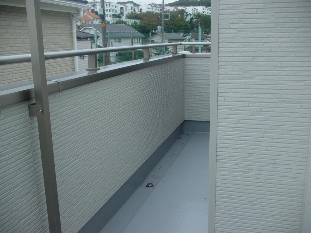 Balcony. South-facing wide balcony of. 