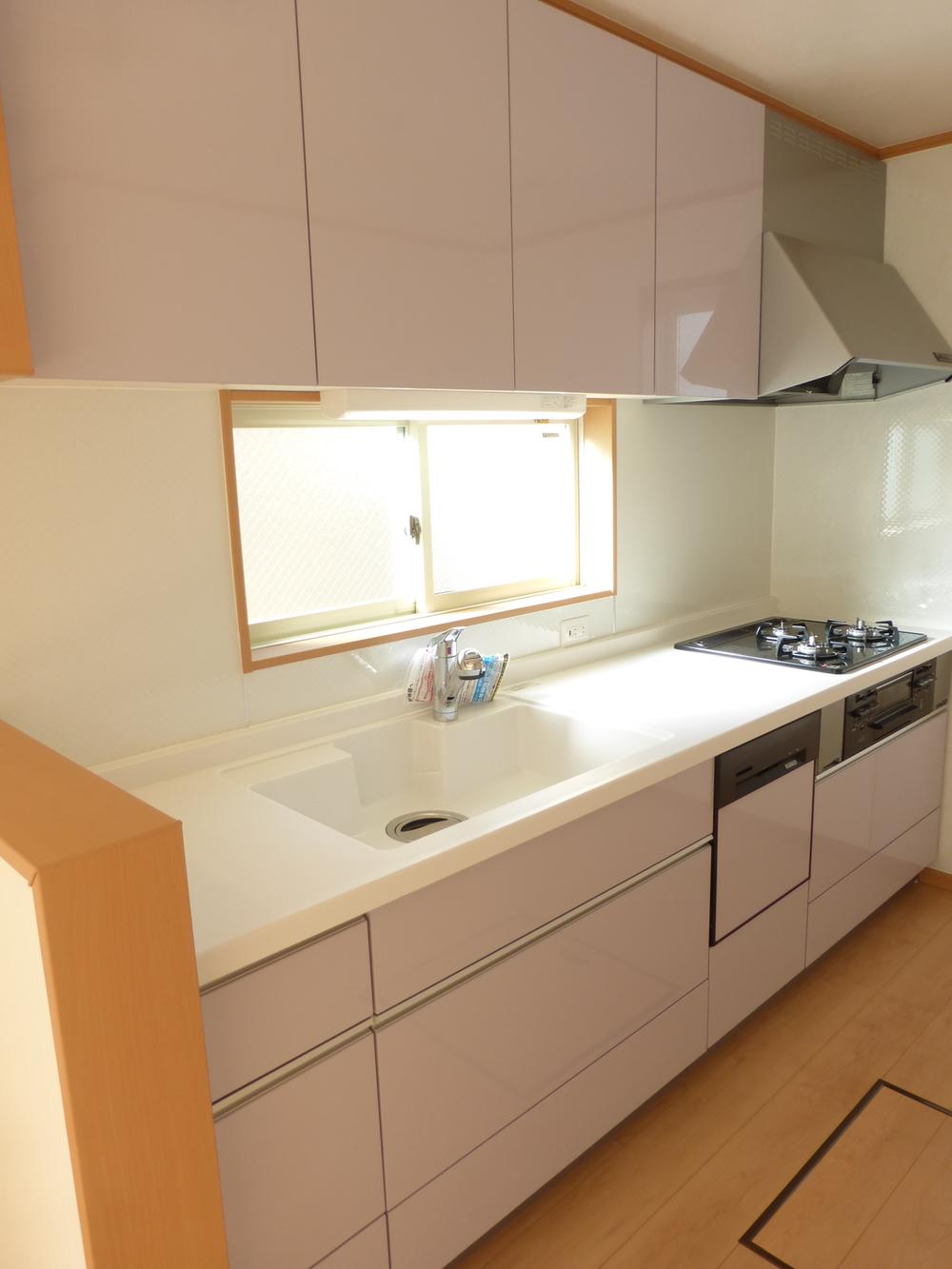 Kitchen. A Building Indoor (December 12, 2013) Shooting Dishwasher with a system Kitchen! 