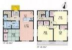 Floor plan. (1 Building), Price 32,800,000 yen, 4LDK, Land area 133.14 sq m , Building area 91.12 sq m