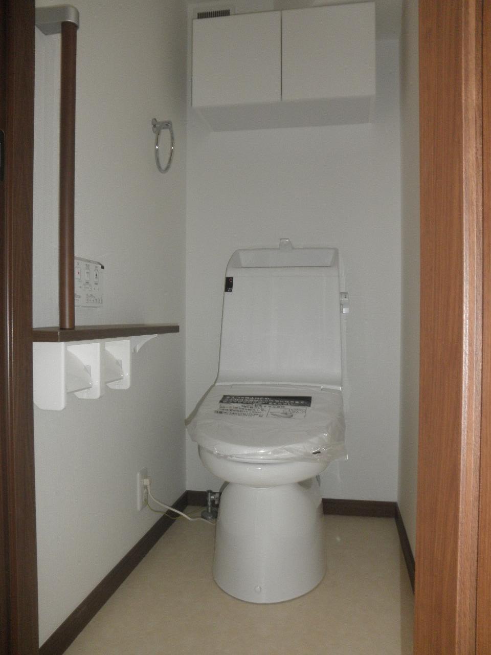 Toilet. Functionality shower toilet is also standard equipment (2013 December 12) shooting