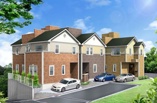 Rendering (appearance). (A, C Building) Rendering