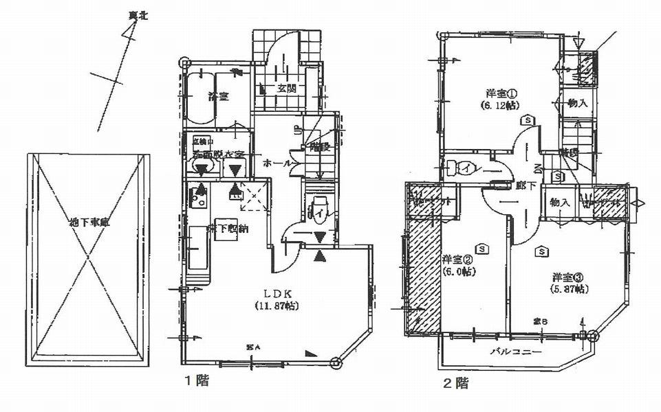 Floor plan. (19 Building), Price 37,958,000 yen, 3LDK, Land area 106.57 sq m , Building area 75.56 sq m