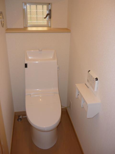 Toilet. Indoor shooting