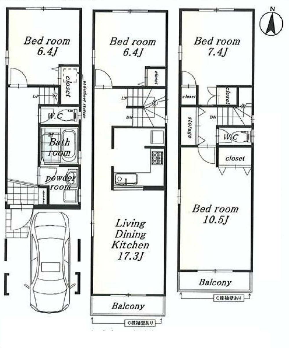 Other. C Building floor plan