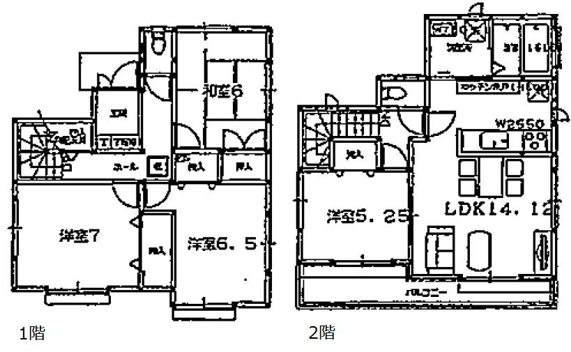 Floor plan. (I Building), Price 39,800,000 yen, 4LDK, Land area 125.5 sq m , Building area 95.01 sq m