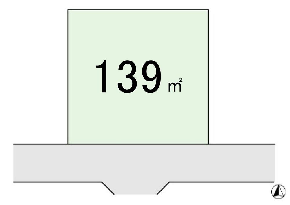 Compartment figure. Land price 31 million yen, Land area 139 sq m