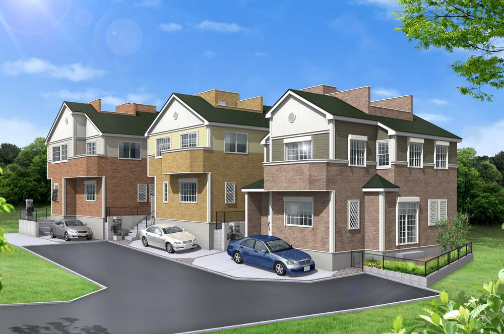 Rendering (appearance). (D, E, F Building) Rendering