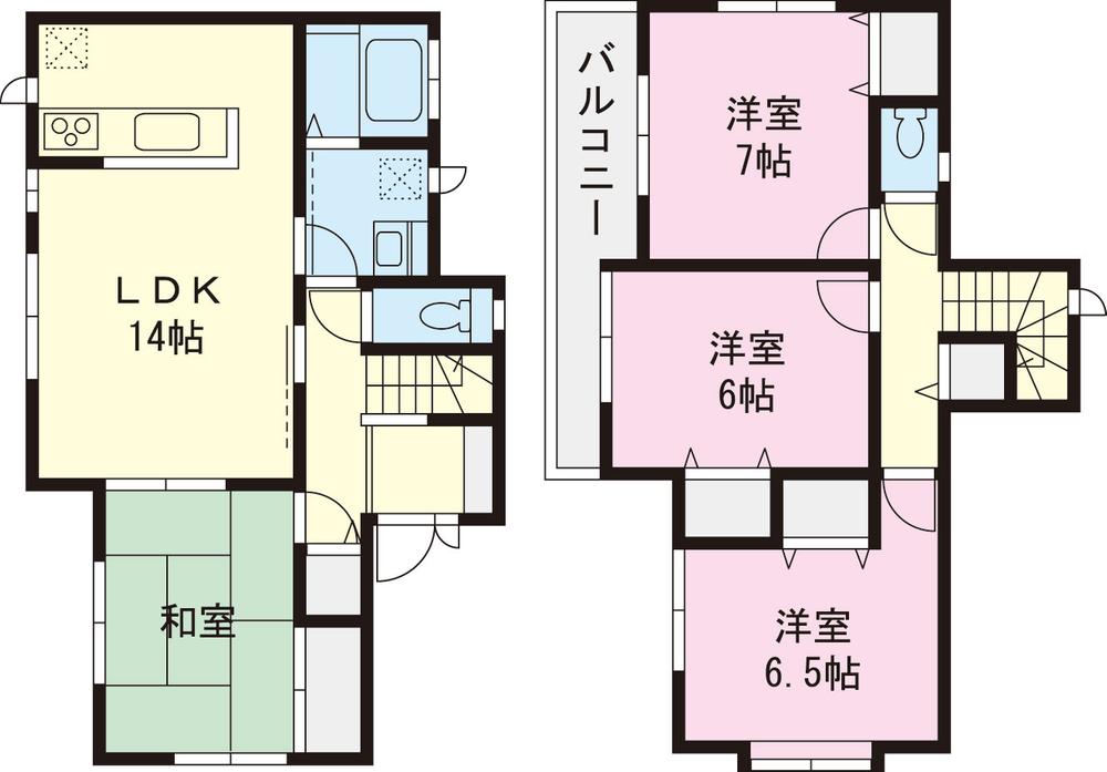 Floor plan. 1 minute walk Yokohama Nishiguchi. Yokohama house looking for the familiar Yamato Ju販 at FM Yokohama (Daiwa felony)! 0120-666-777